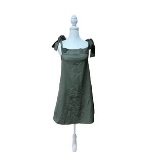 Francesca's Mi Ami Green Sleeveless Mini Dress XS